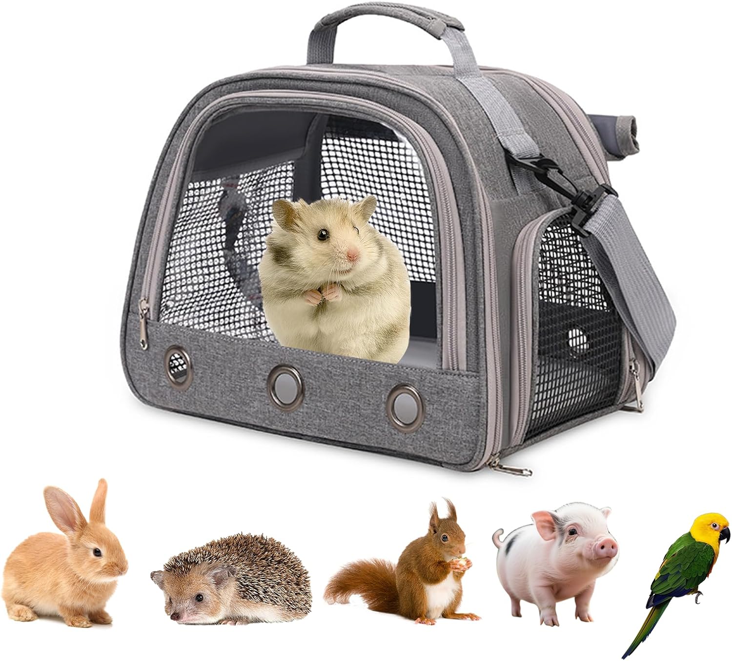 Borsa per il Trasporto di Animali di Piccola Taglia,35 * 25 * 23cm